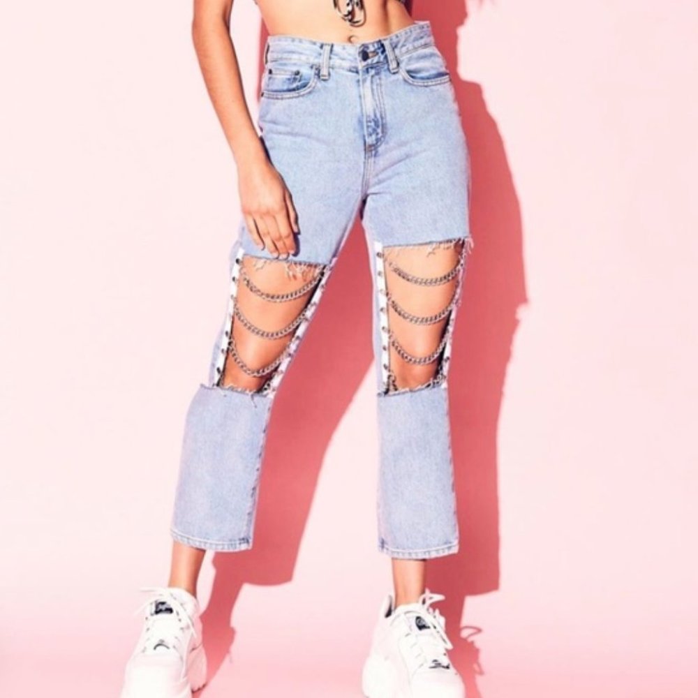 Carmar GALEXIA Knee Chain Jean